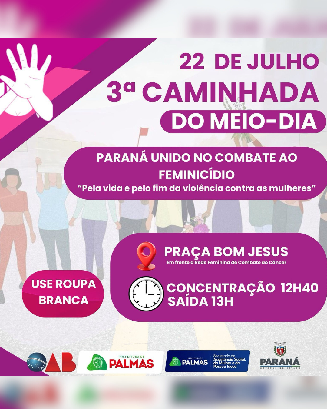 AMINHADA PELO FIM DO FEMINICÍDIO