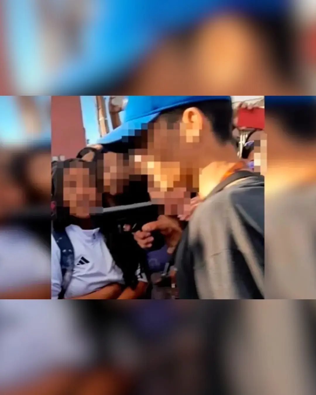 Adolescente tem arma apontada para o rosto durante briga escolar em Ceilândia; câmera registra momento
