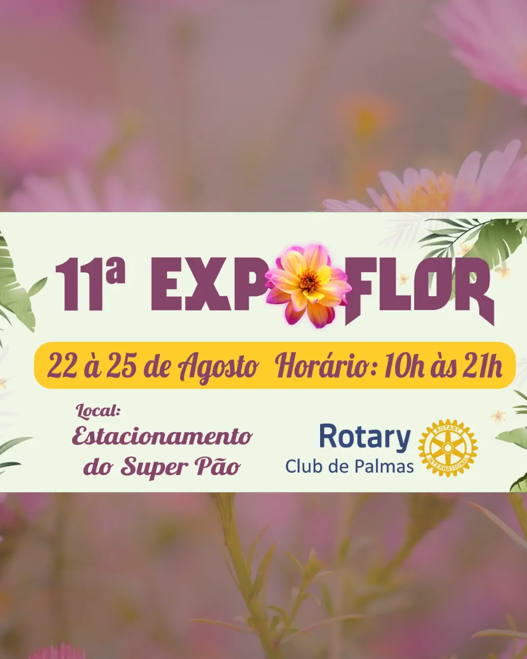 Agro Precisão é parceira na Expoflor que será realizada em agosto no estacionamento do Super Pão