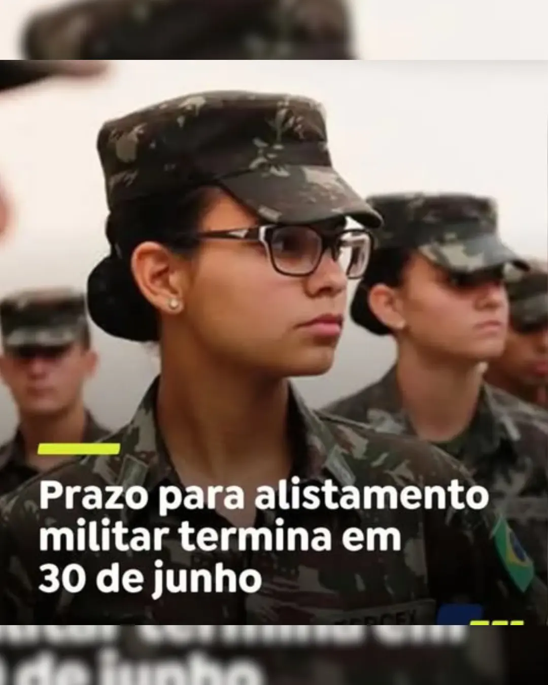 Alistamento militar para jovens de 18 anos vai até 30 de junho; veja como participar