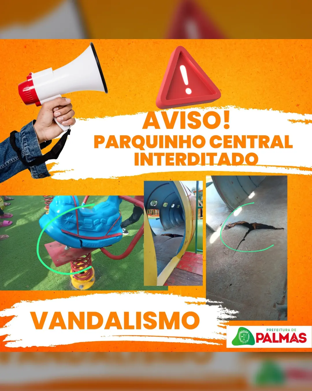 AVISO IMPORTANTE À POPULAÇÃO