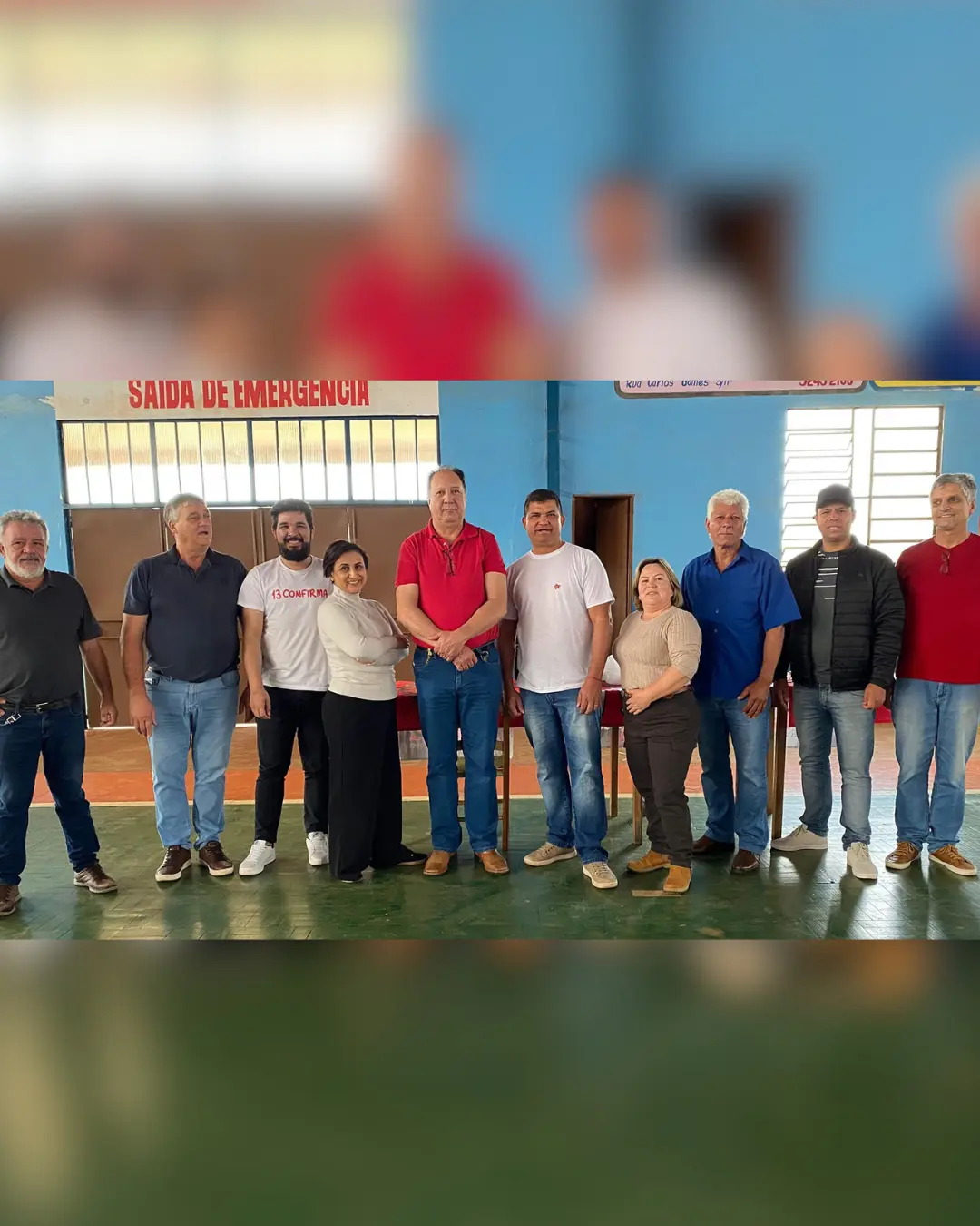 Caravana Brasil da Esperança de Mangueirinha lançou pré-candidato a Prefeito e a Vice