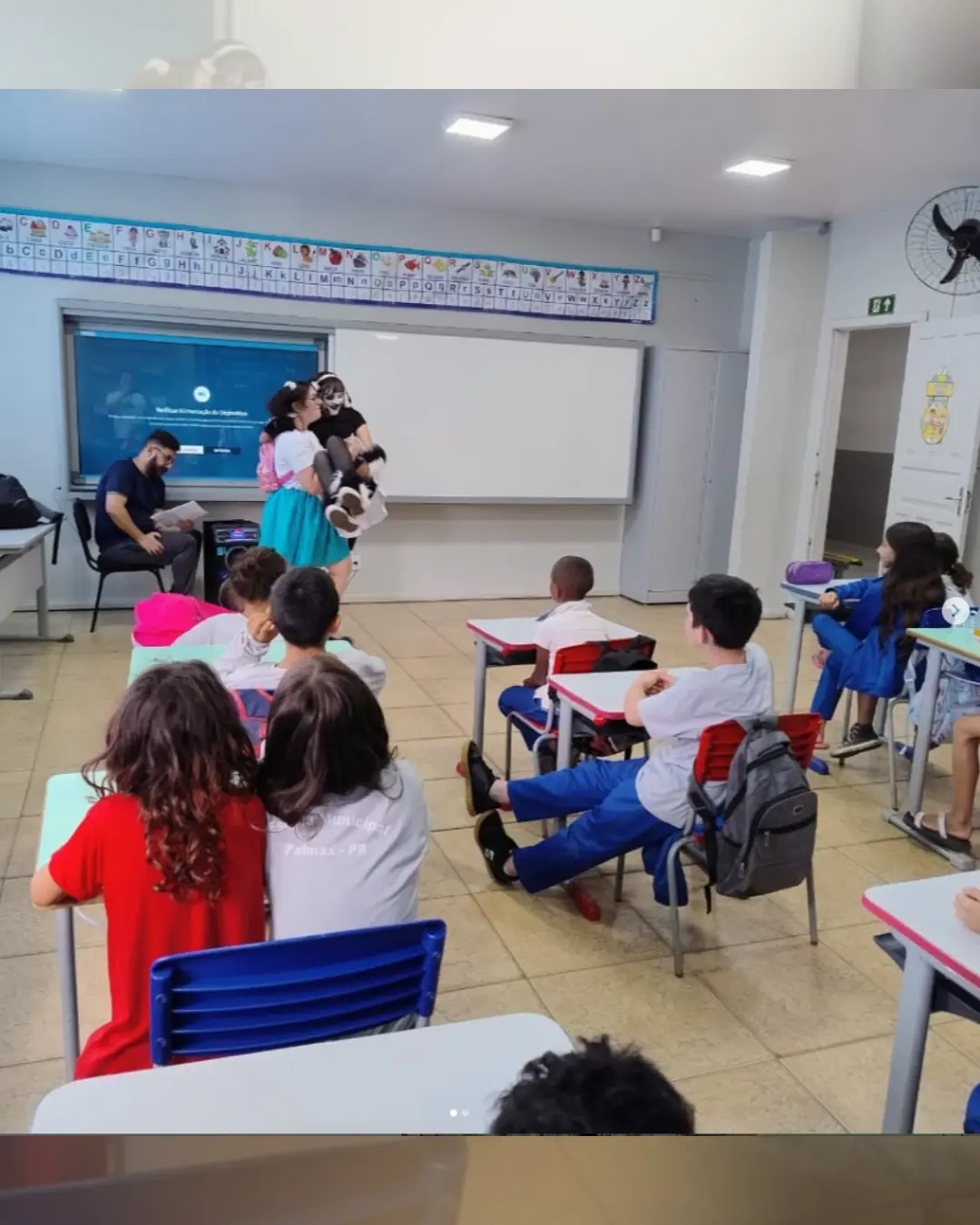 Causa animal foi apresentada em peça teatral para alunos das escolas de Palmas