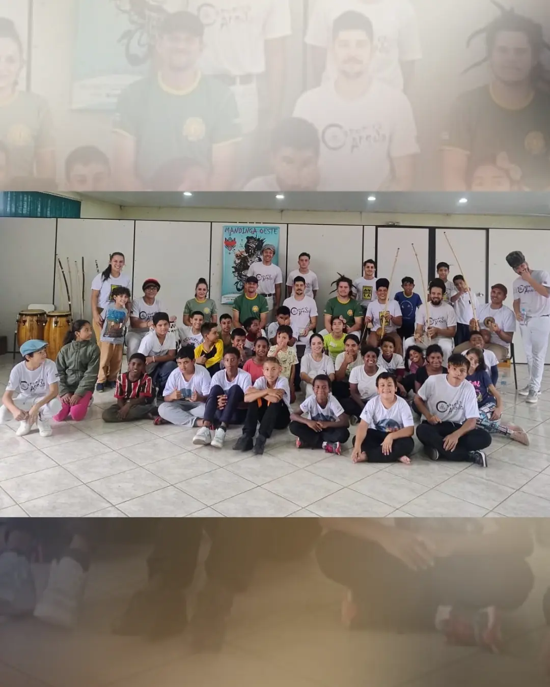 CDS esteve representada em evento de Capoeira no Oeste de SC