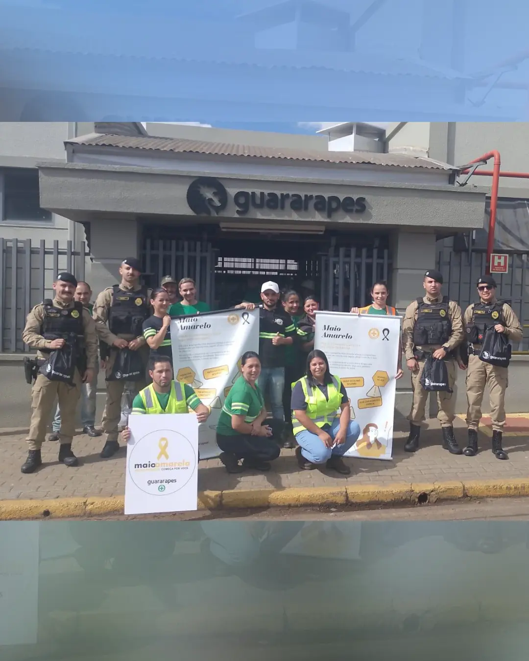 CIPA da Guararapes desenvolveu blitz educativa de trânsito