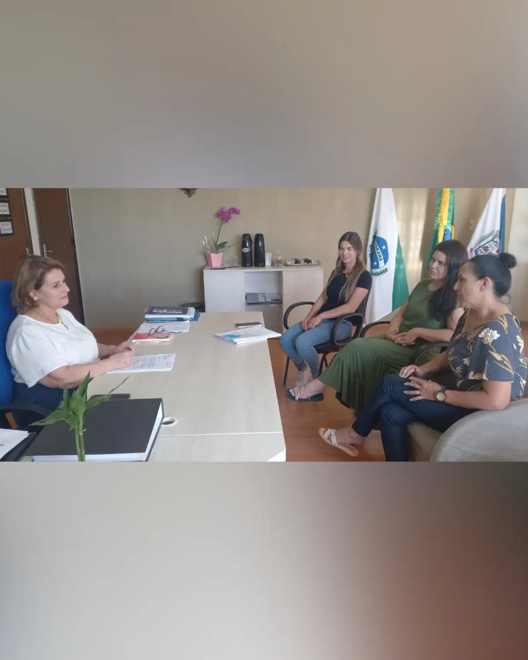 Dona Maria destaca o apoio da sua gestão em prol dos autistas