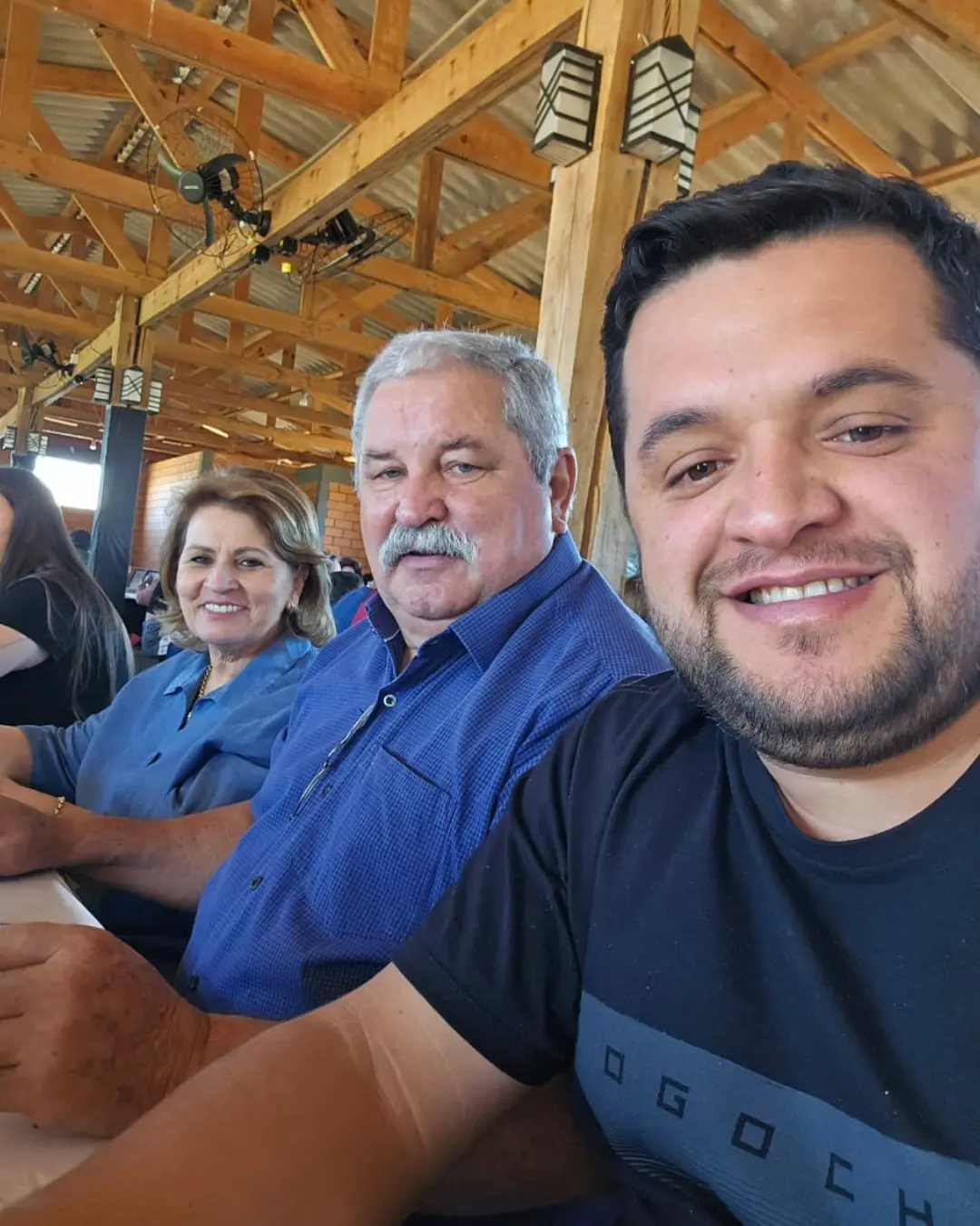 Dona Maria participou de evento em comemoração ao Dia do Trabalhador
