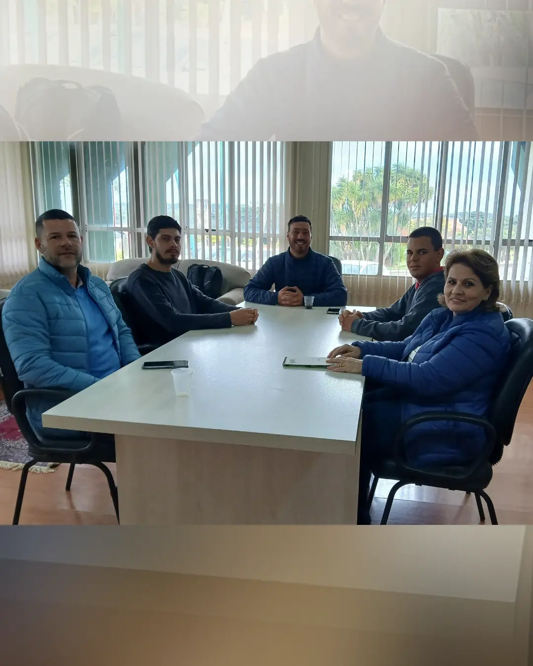 Dona Maria se reuniu com representantes do IFPR Campus Palmas