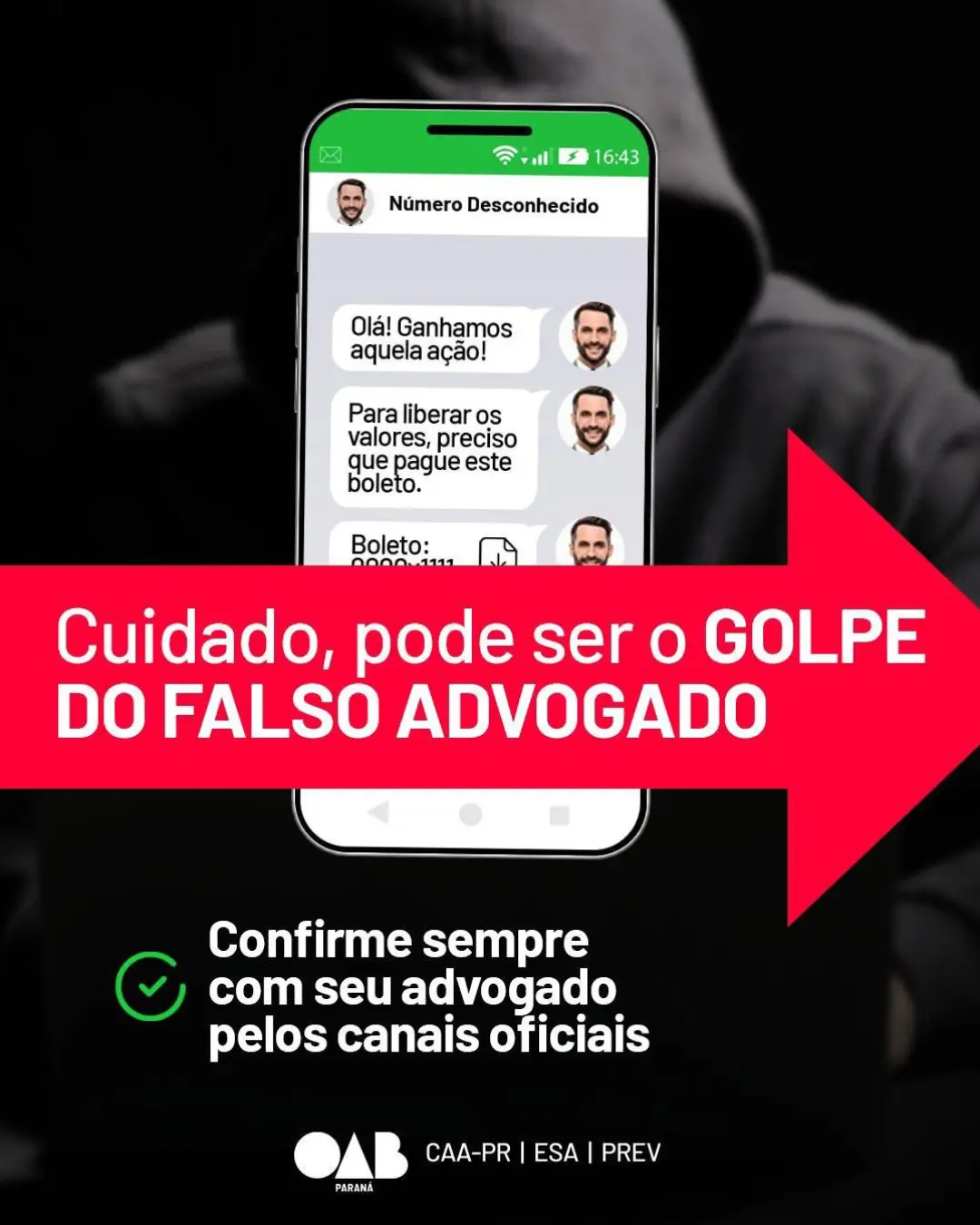 Este é um alerta à sociedade!