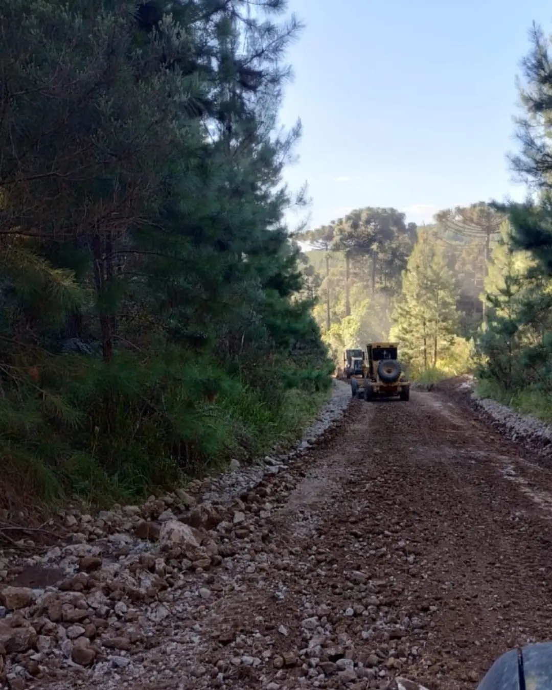 Estrada do Abarracamento recebeu melhorias