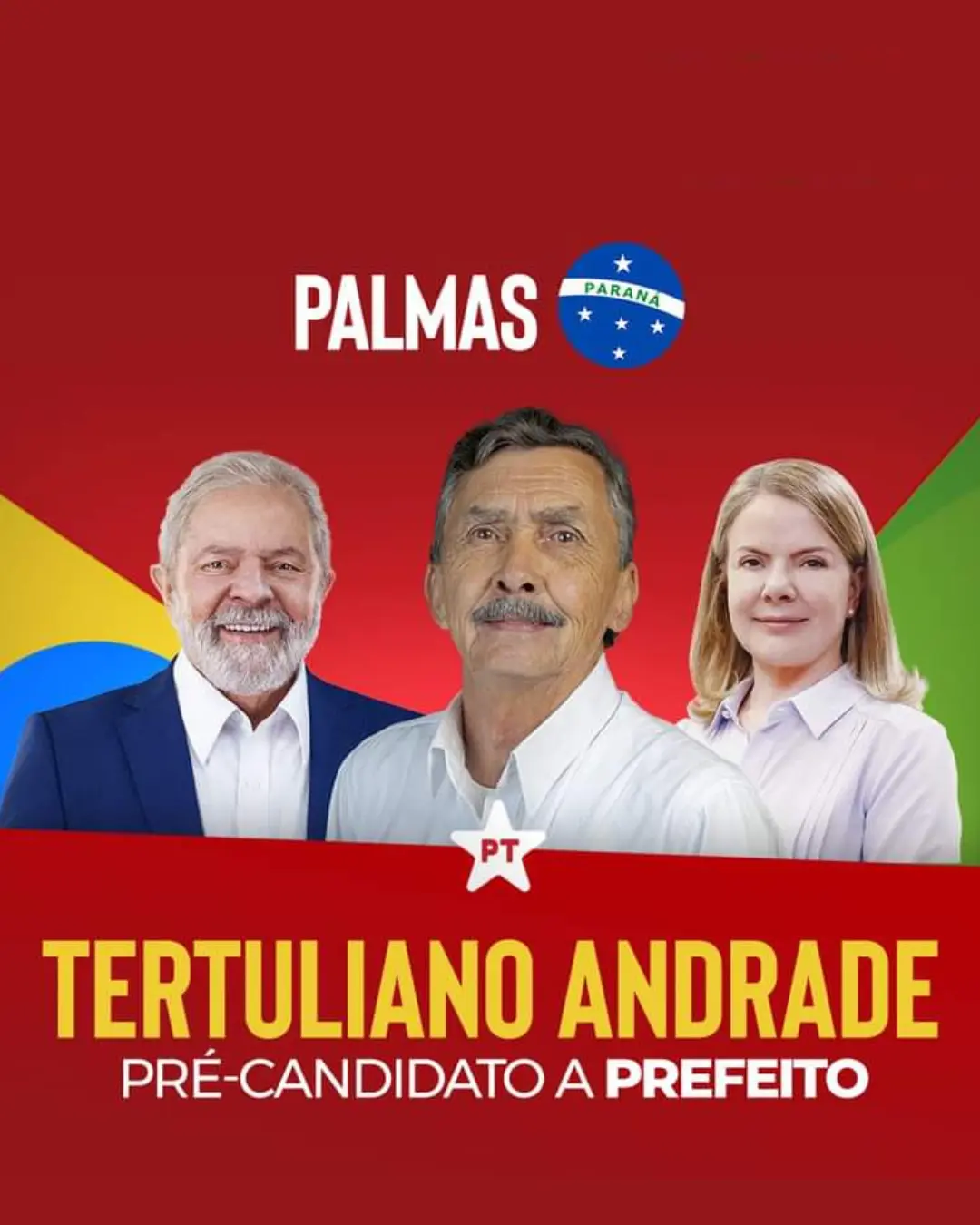 Novamente, PT de Palmas vai com chapa pura na disputa ao executivo