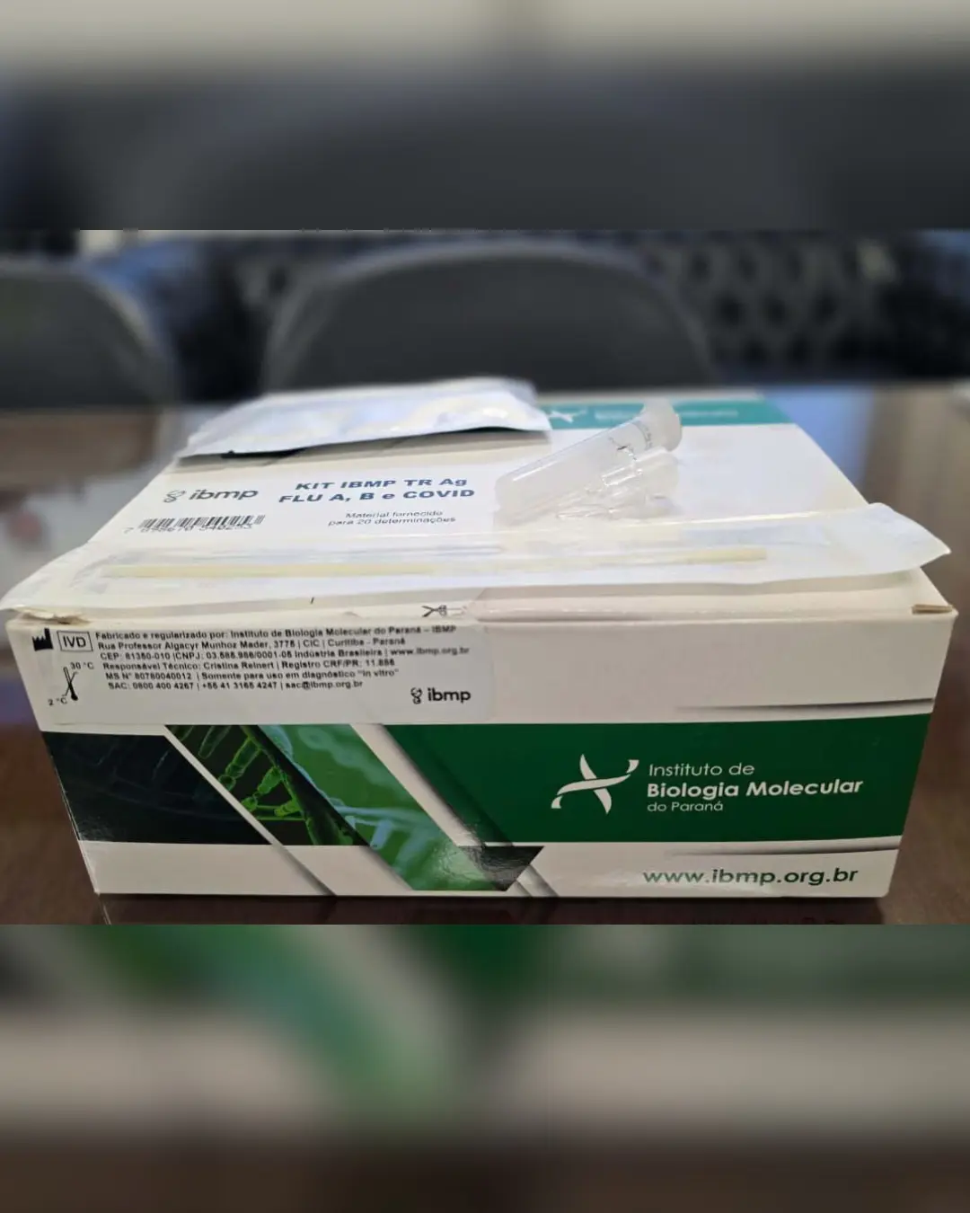 Paraná distribuirá 100 mil testes rápidos para Influenza A, B e Covid-19 nos próximos dias