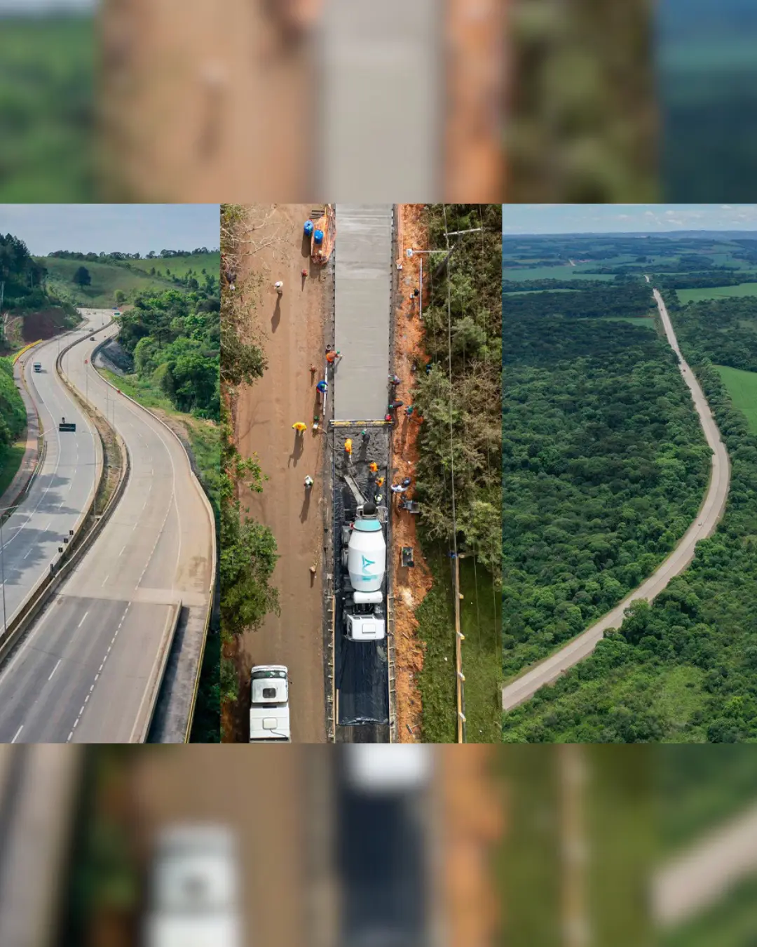 Paraná se destaca com 500 km de rodovias de concreto e investimento de R$ 3,1 bilhões
