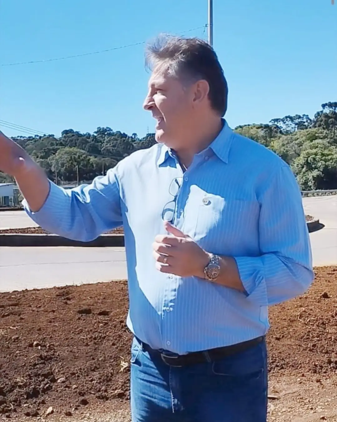 Prefeito Daniel Langaro vistoria trevos de acesso a Palmas e cobra melhorias