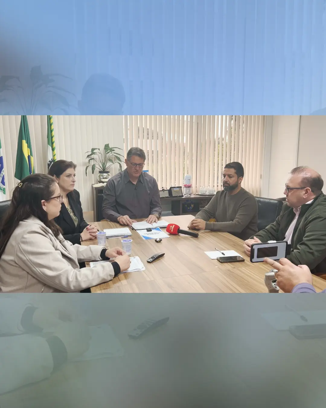 Prefeito e representantes da Saúde enfatizam a importância da vacinação contra a Influenza