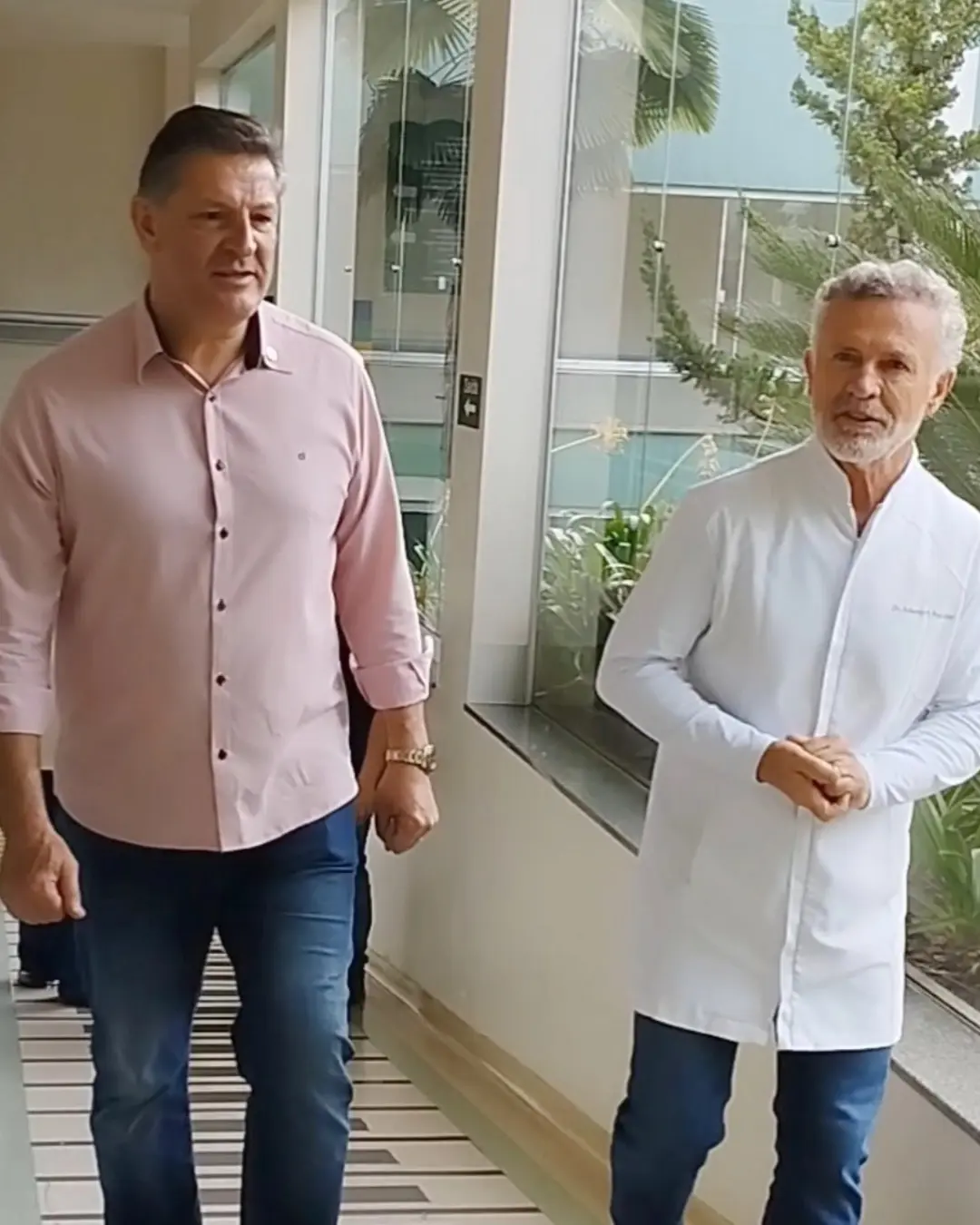 Prefeito Langaro visita pacientes que realizaram cirurgias eletivas