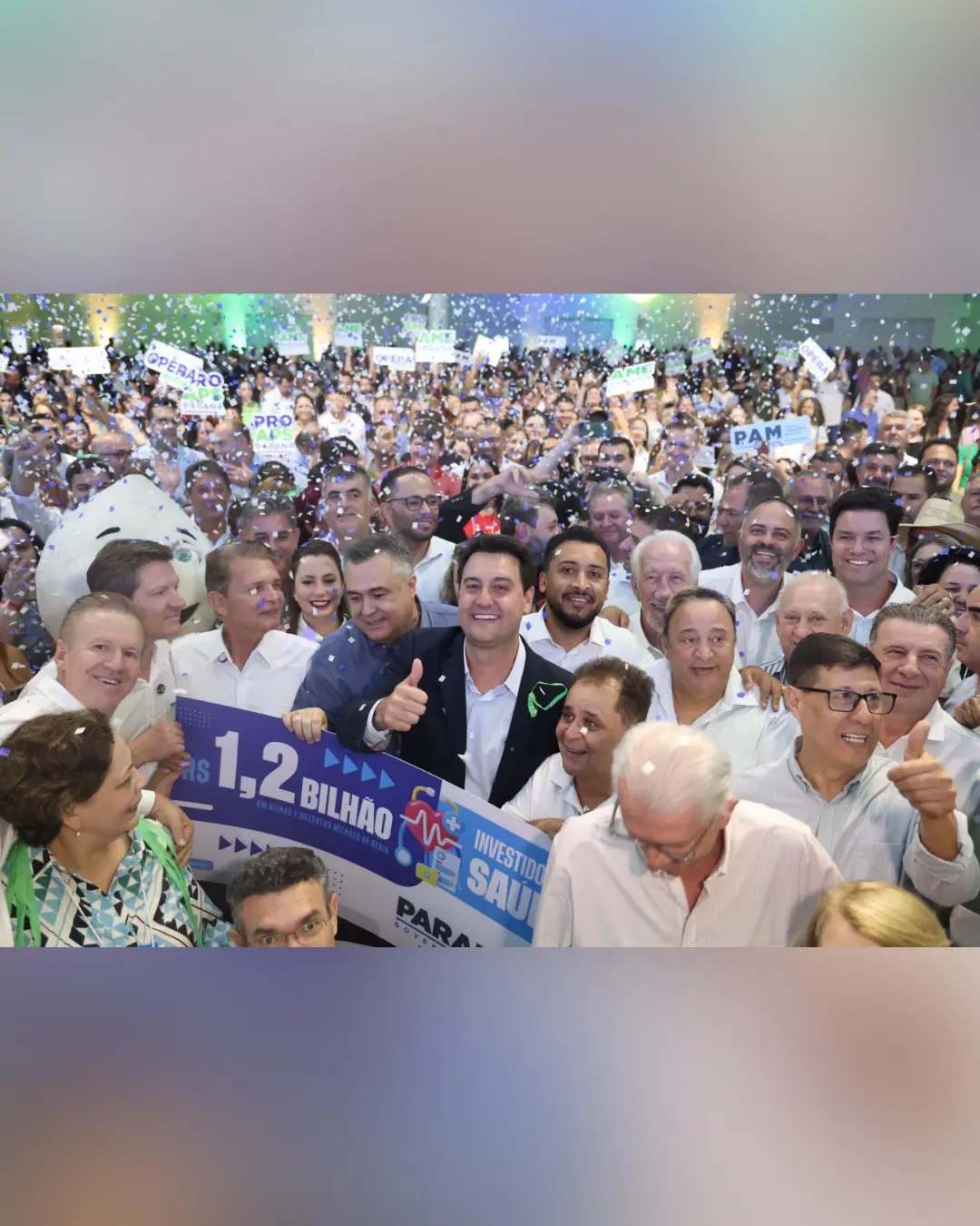 R$ 1,2 bilhão: Ratinho Junior anuncia maior investimento da história da saúde do Paraná