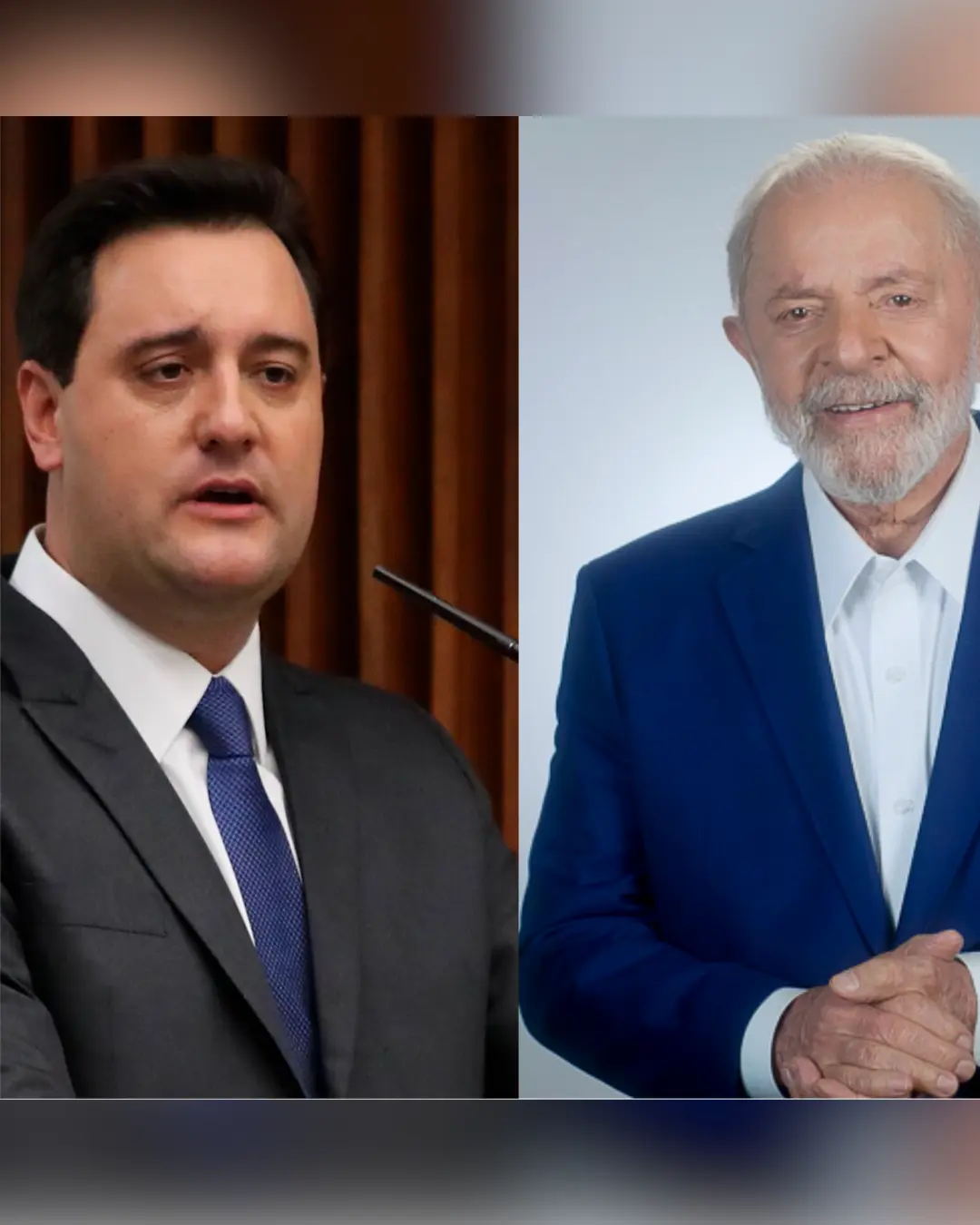 Ratinho Junior bateria Lula em 2º turno, aponta pesquisa