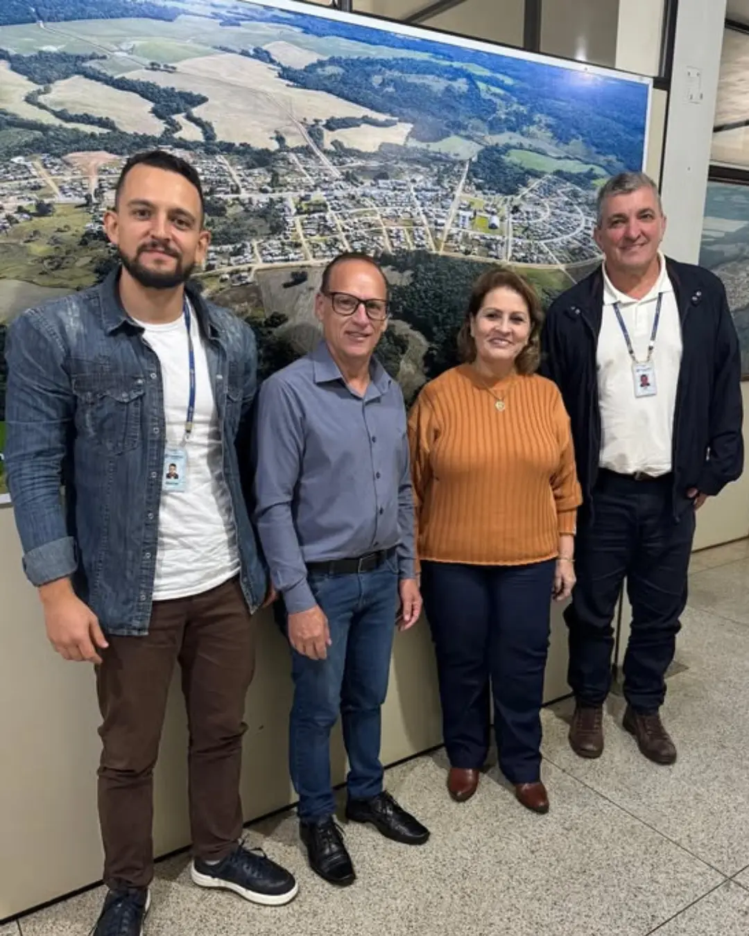 Regional da Sanepar participou de reunião com a Prefeita de CDS