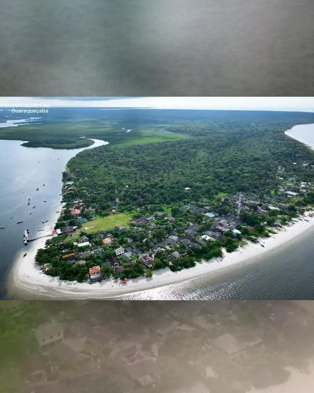 Série 'O Paraná Visto do Céu' destaca as belezas de Guaraqueçaba nesta quinta-feira (15)