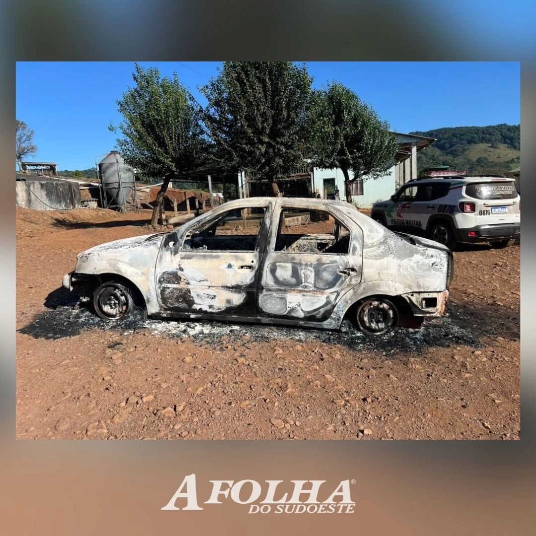 Incêndio criminoso e ameaça em São Domingos