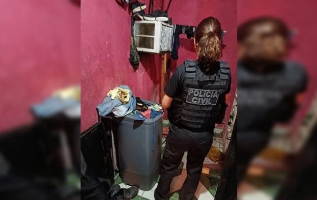 Avô escondia neta em máquina de lavar para ela não ver estupro da mãe