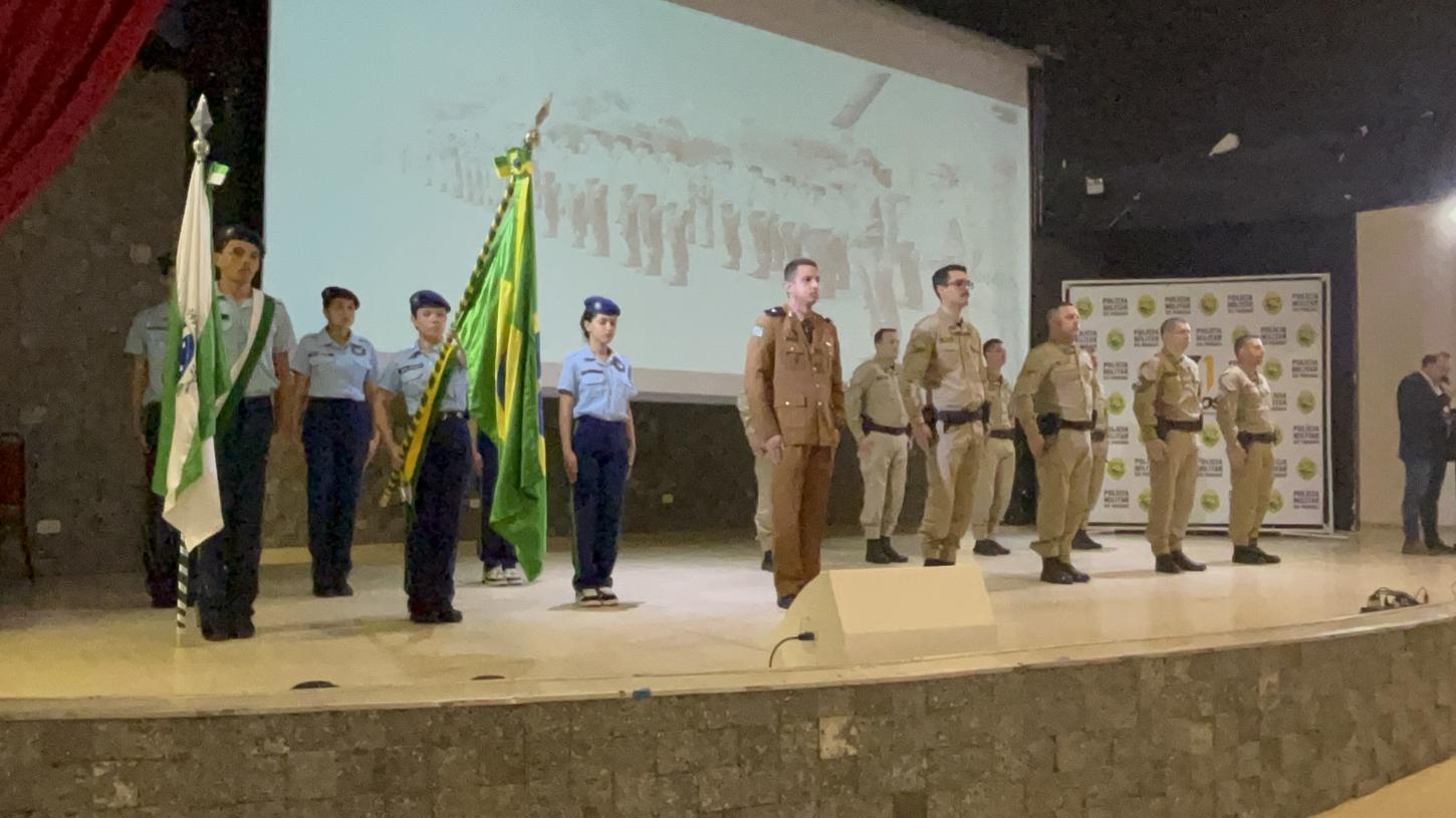 Centro Cultural foi palco de solenidade em comemoração aos 171 anos da PMPR