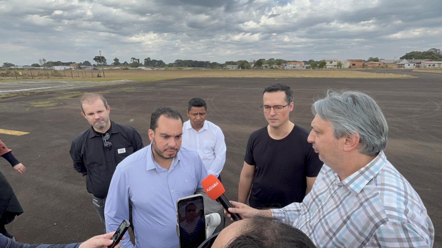 Cúpula do Partido Novo do Paraná visitou Palmas e comentou sobre Tarifaço e as eleições 2026