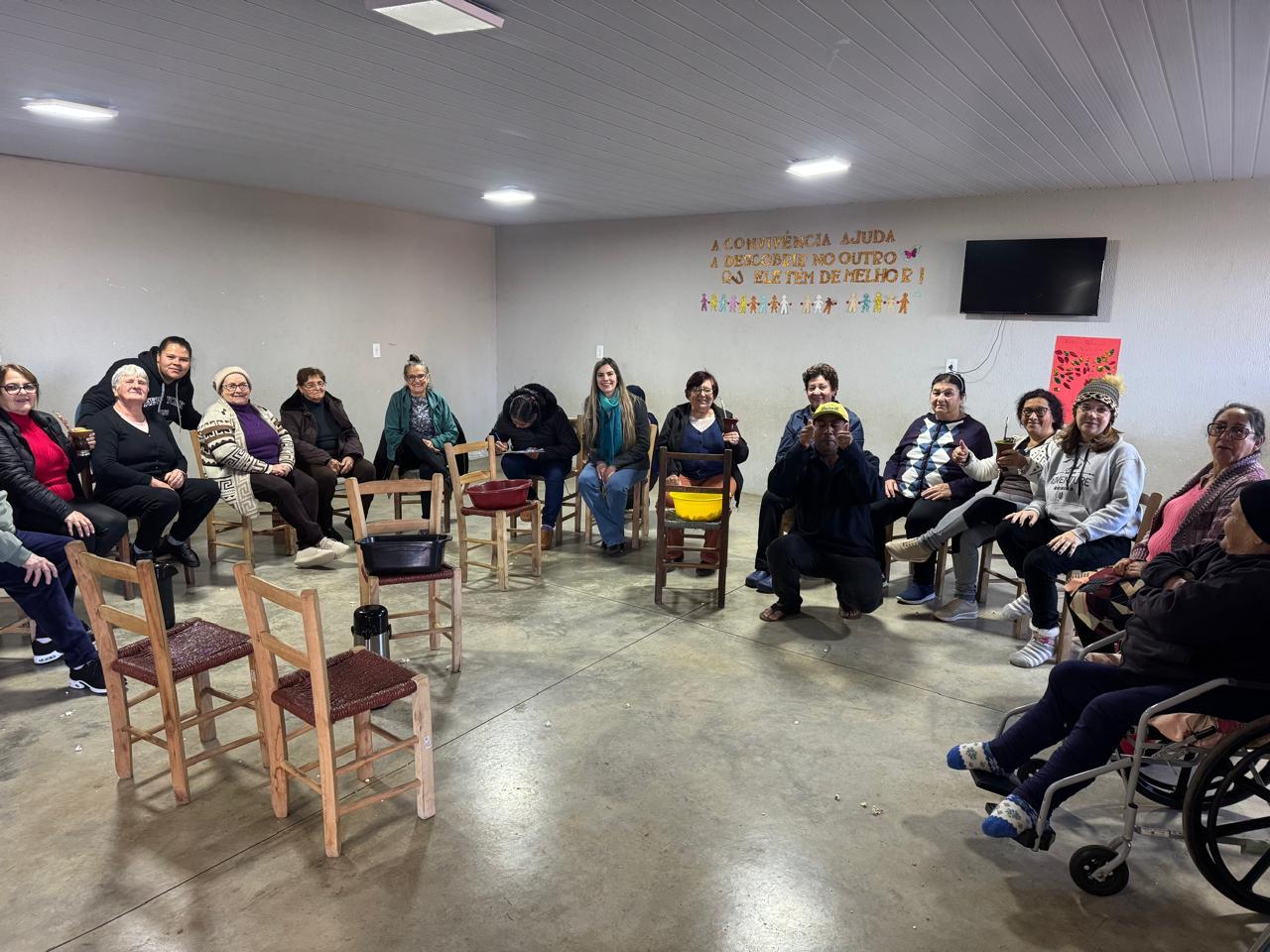 Tarde de Mateada com a Terceira Idade!