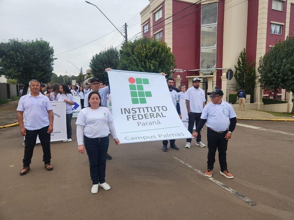 IFPR marca presença no do Desfile Cívico de 7 de Setembro em Palmas