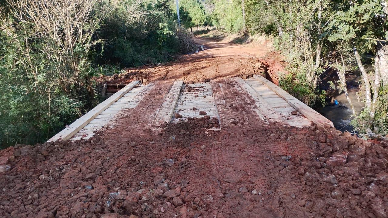Reforma de ponte garante mais segurança na estrada que liga duas comunidades
