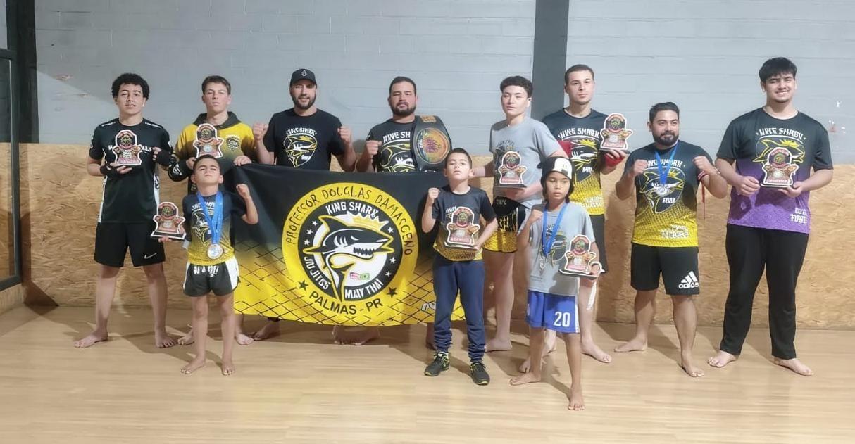 Equipe King Shark se destacou no Campeonato Itap Fight Combat 3