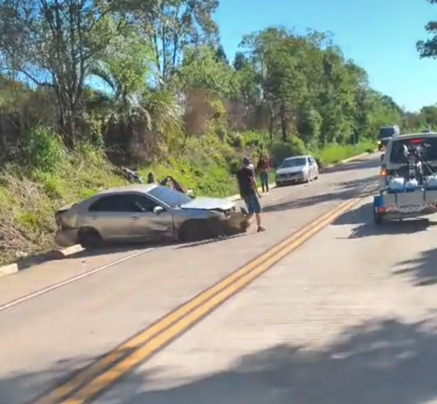 Jovem de 18 anos de Clevelândia morre em acidente na PRC-280, em Palmas