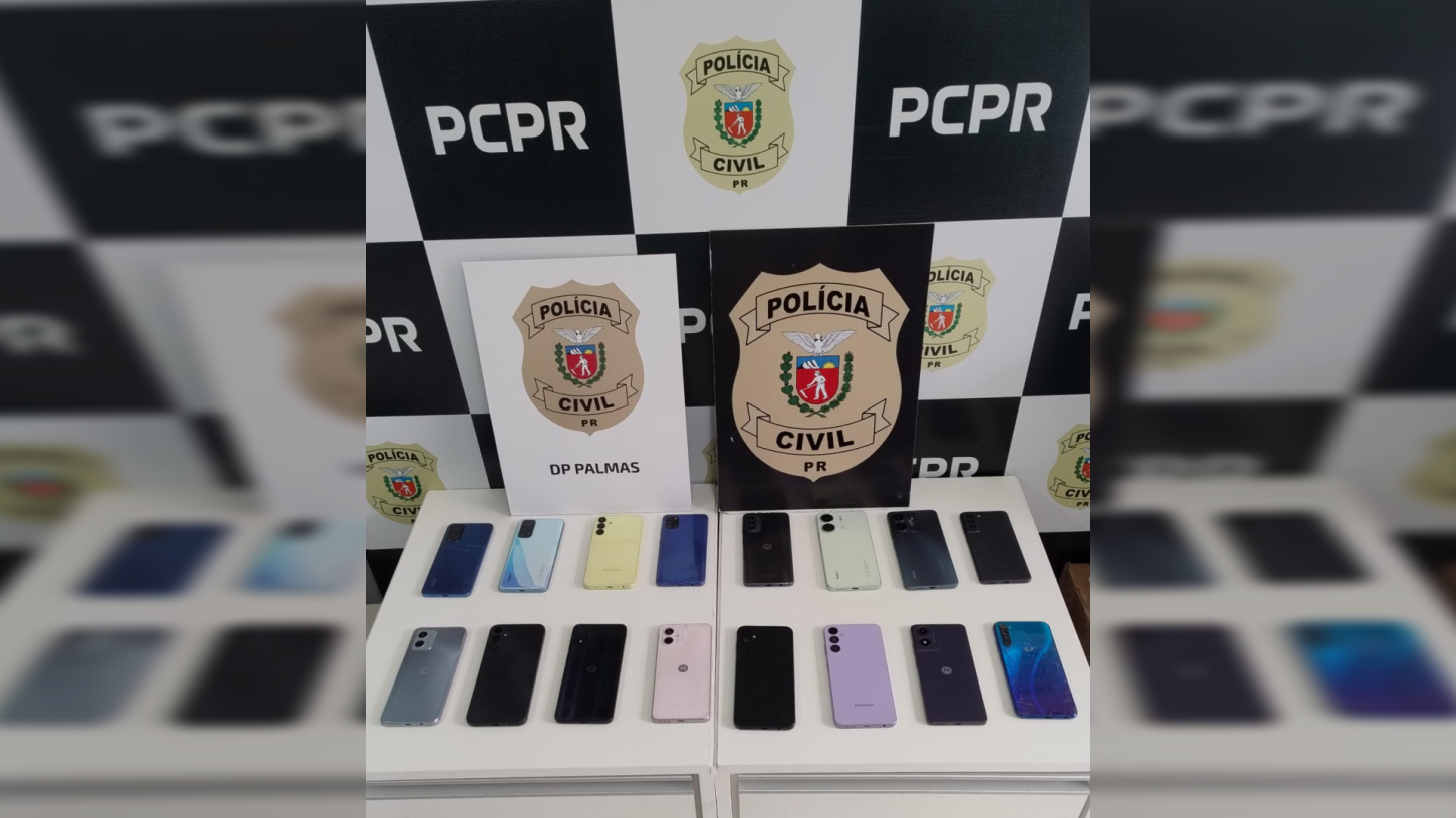 Polícia Civil restitui dezessete celulares em Palmas