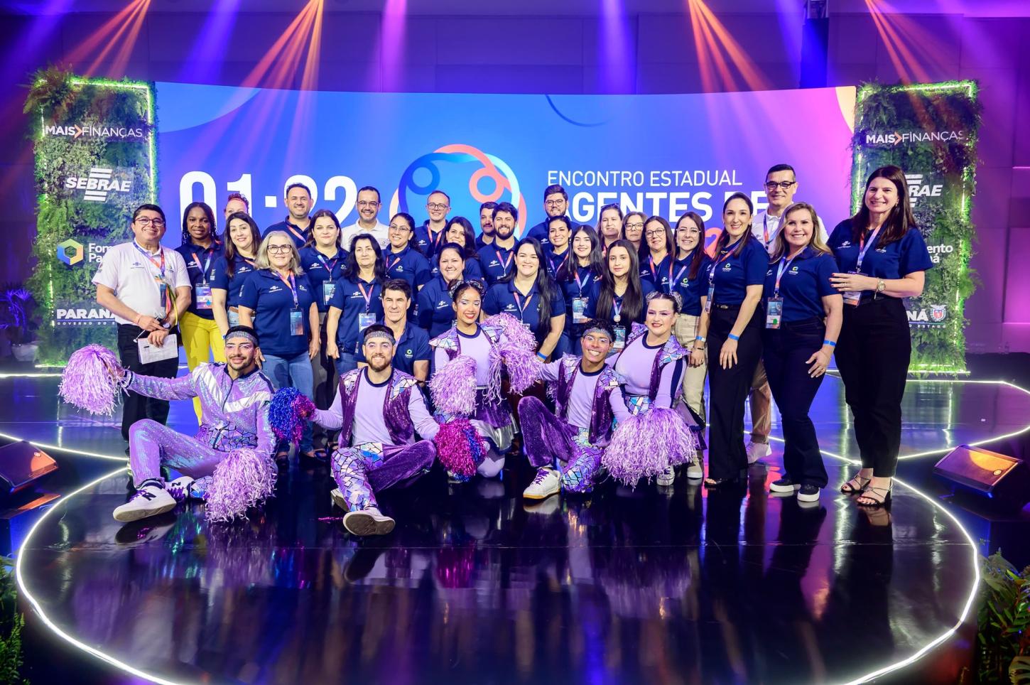 Cel Domingos Soares esteve presente no encontro estadual de Agente de Crédito da Fomento Paraná