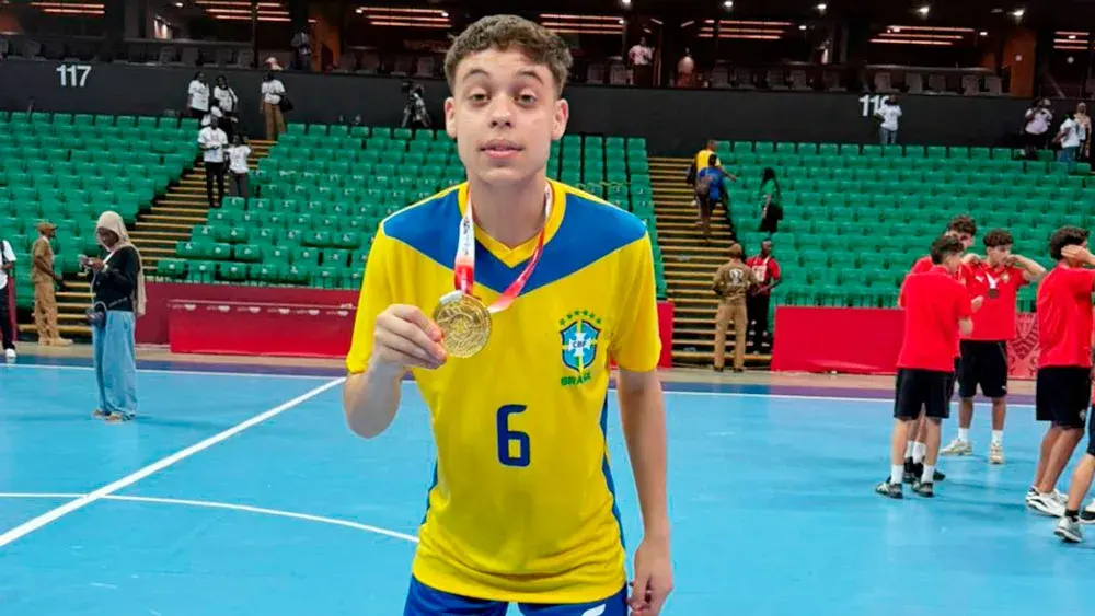 O ala Dudu fez quatro gols no Dakar en Jeux Festival, disputado no Senegal.