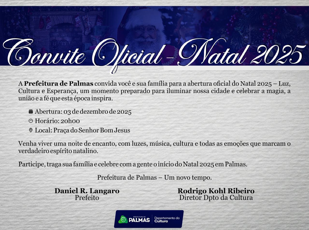 Natal de Luz, Cultura e Esperança 2025