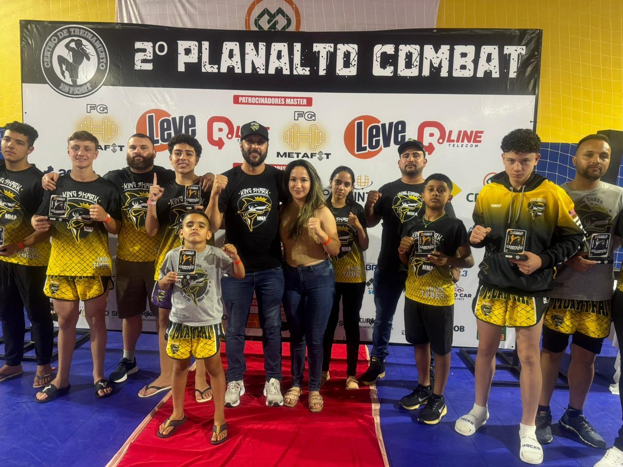 Equipe King Shark de Palmas disputou o Campeonato Planalto Combat 2
