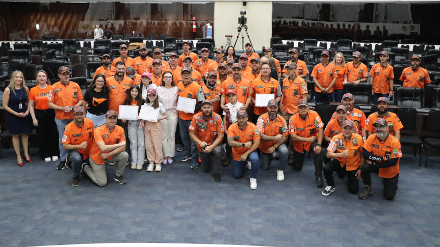 Movimento Legendários é homenageado na Assembleia
