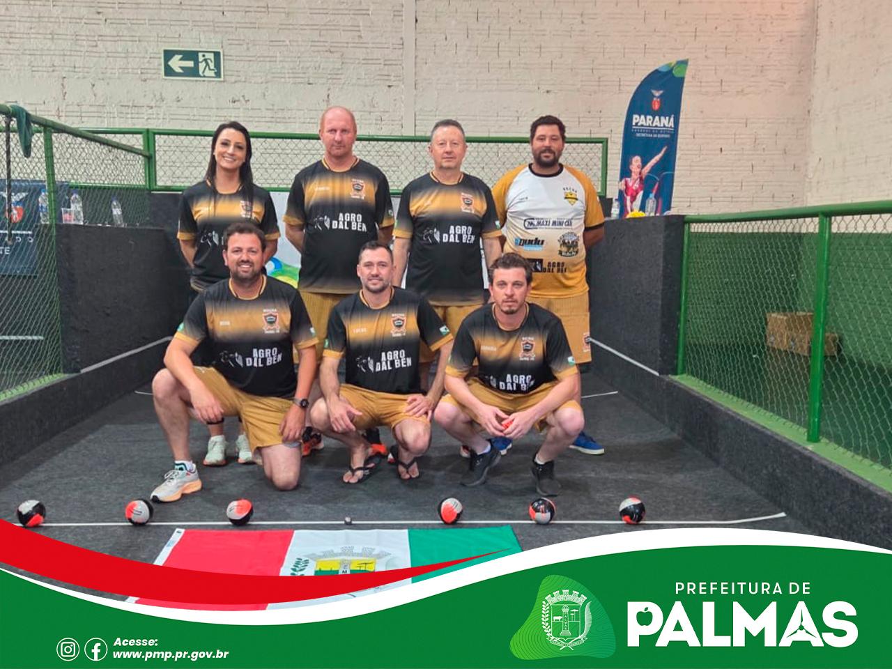 Palmas participa da 1ª etapa dos 67º JAP’s e conquista vice-campeonato na Bocha Masculina