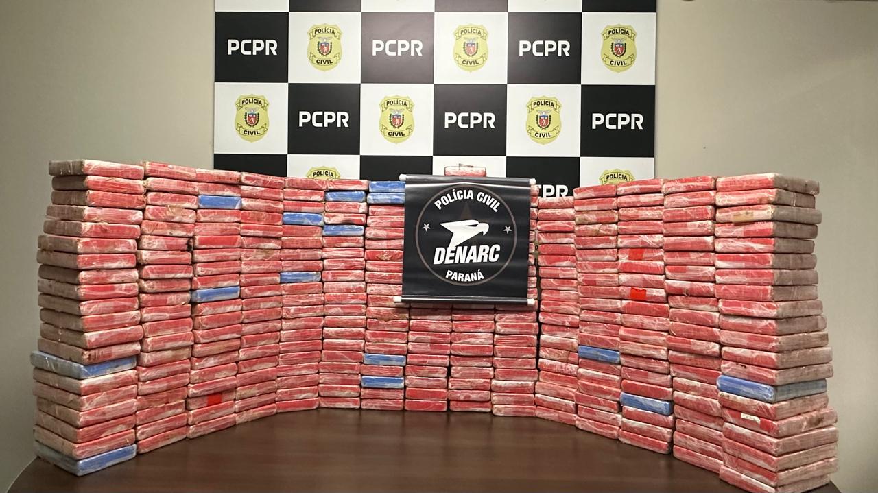 PCPR prendeu mulheres acusadas de tráfico, veículo estava com mais de 300 kg de drogas