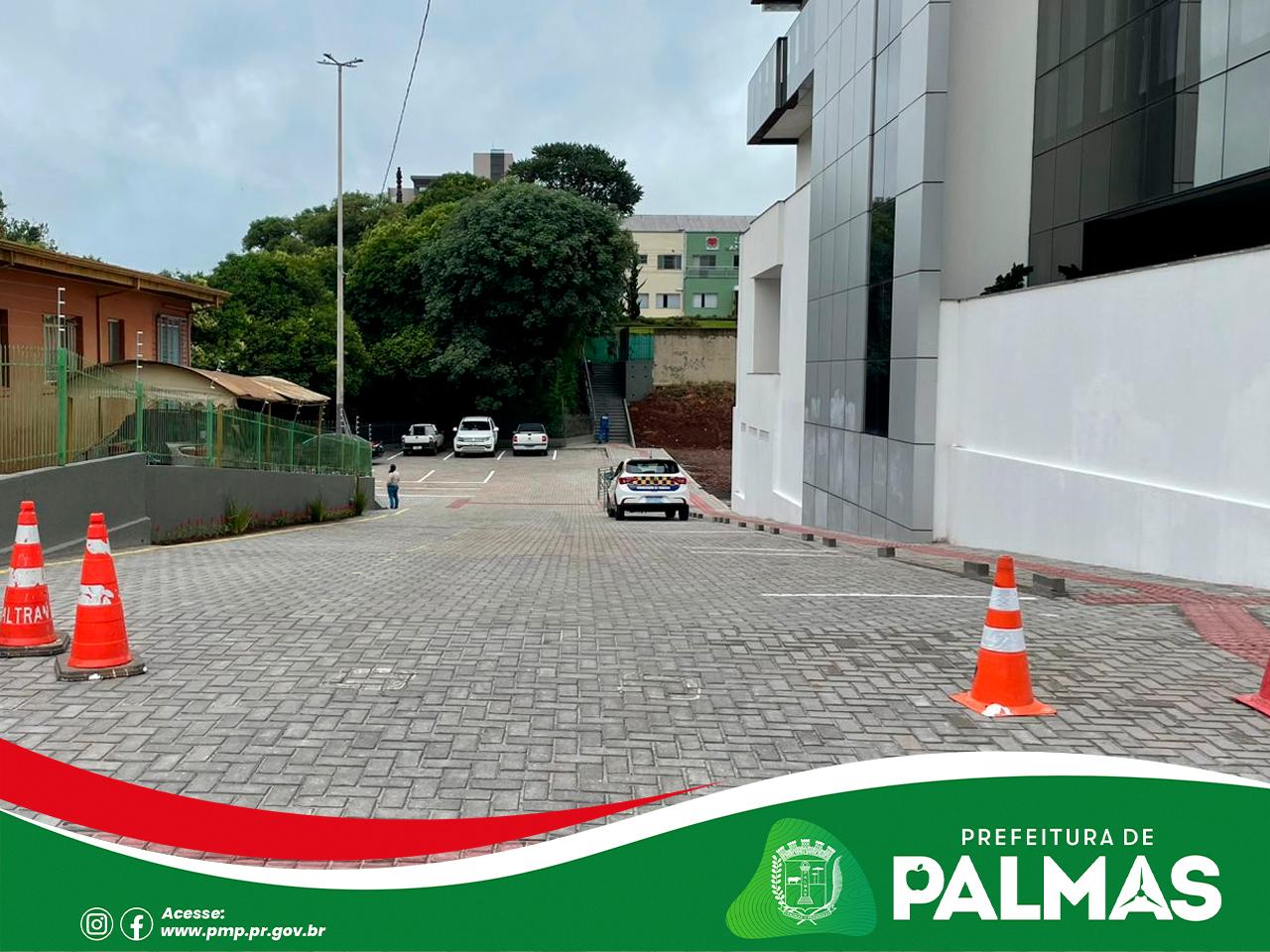 Prefeitura conclui etapa final do estacionamento superior  do Parque da Gruta e libera uso imediato da área