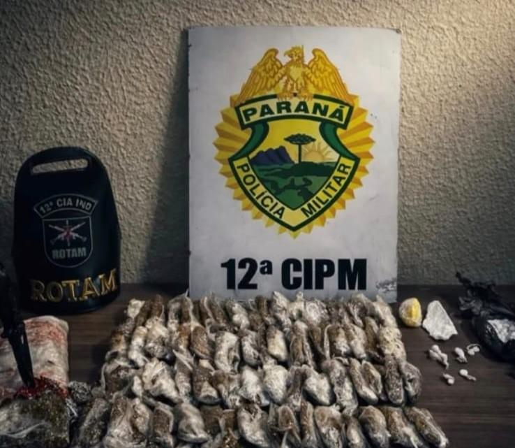 Dois homens são presos por tráfico de drogas em Palmas