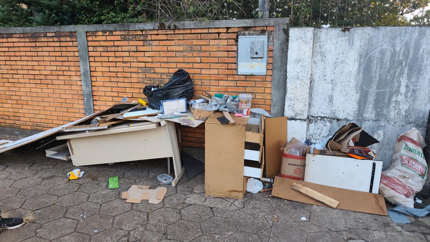 Moradores devem ficar atentos sobre a destinação correta do lixo, descarte incorreto vem ocorrendo com frequência 