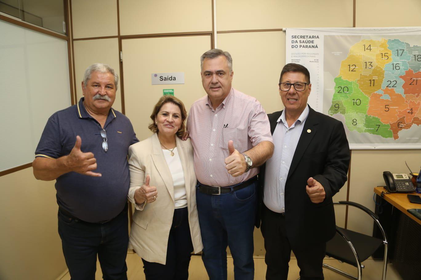 Prefeita de CDS participou de reunião na SECID e na Saúde para atender as demandas do município