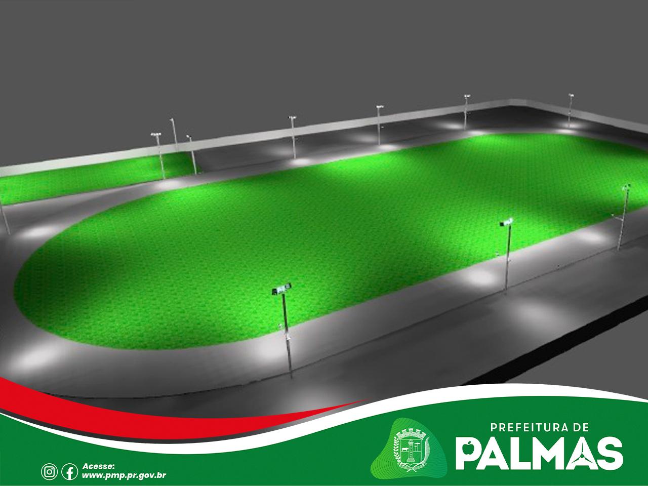 Prefeitura inicia obras de iluminação do Estádio Municipal José Ferreira