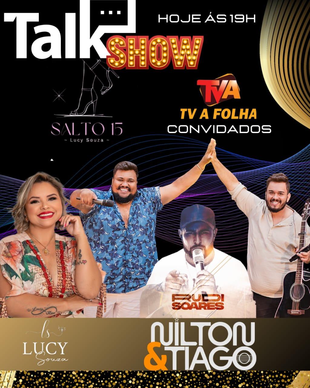 Hoje às 19h na sua TV A FOLHA www.jornalafolha.com.br