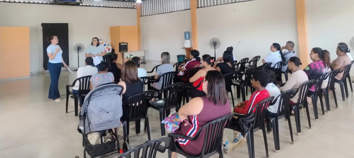 Departamento de Ação Social e CRAS promovem encontro socioeducativo sobre os direitos da pessoa idosa