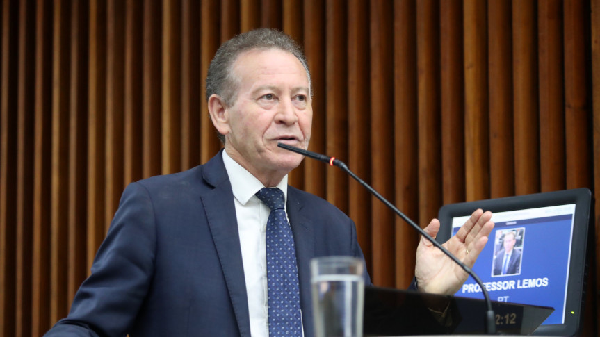 Deputado Professor Lemos (PT) cobra reposição salarial e justiça com aposentados na abertura dos trabalhos de 2026