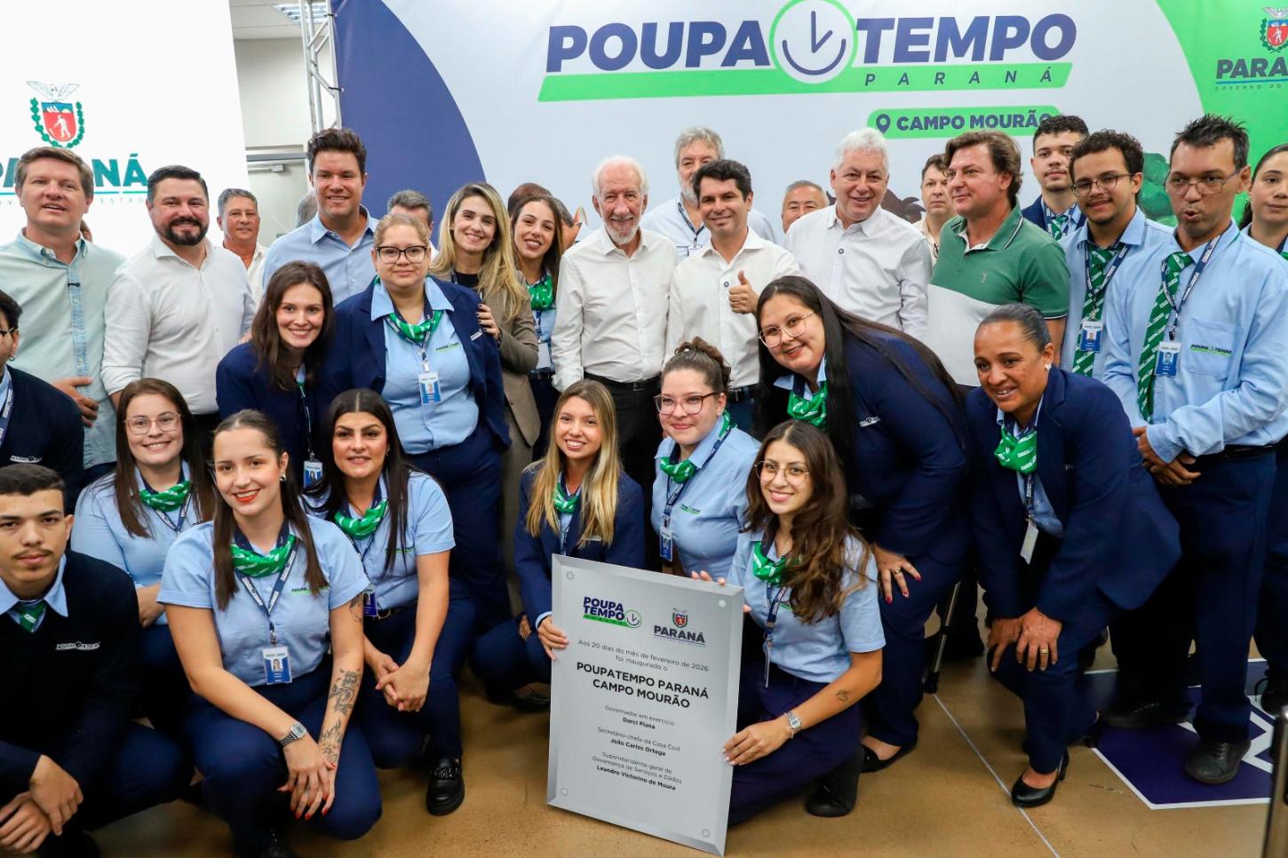 Guto Silva participa da inauguração do Poupatempo em Campo Mourão